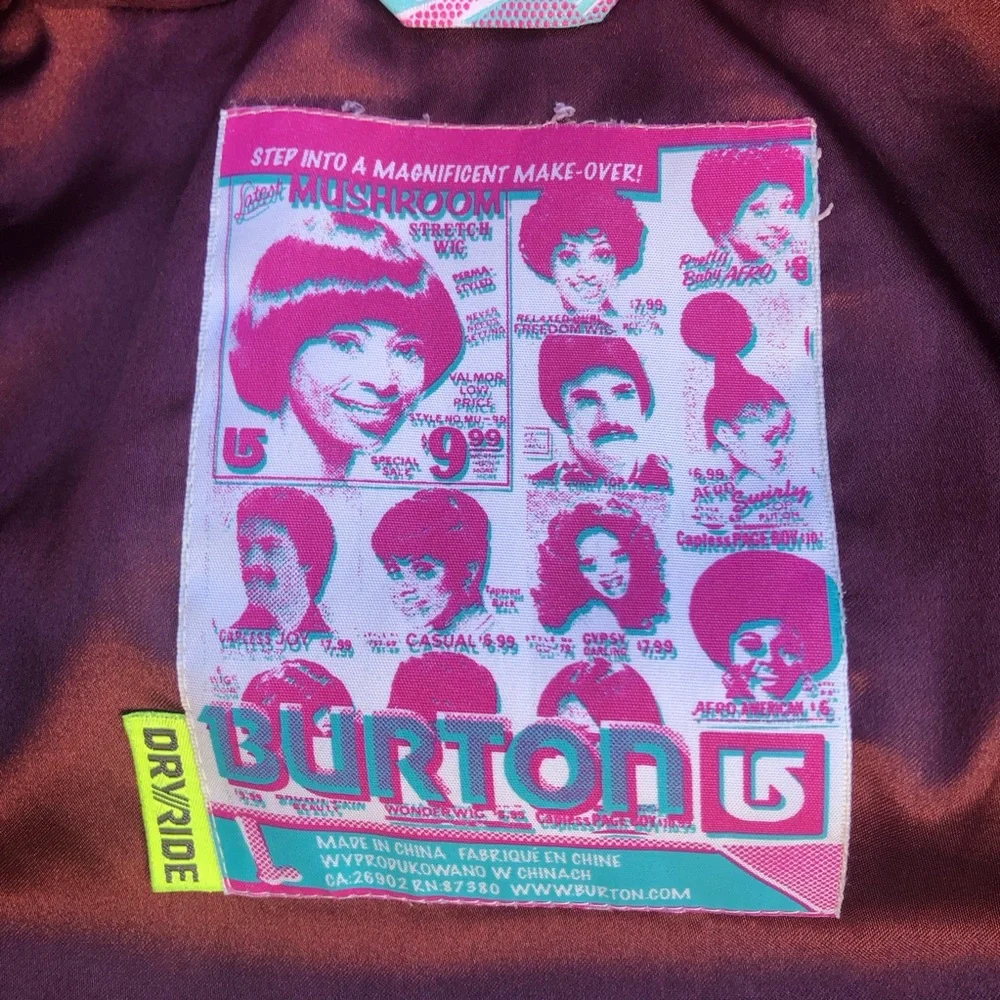Burton Dri Ride Snowboarding Jacket - Picture 8 of 8